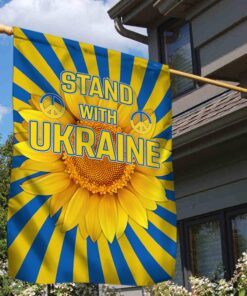 ukraine flag stand with ukraine, sunflower for ukraine bnt584f 6403