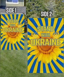 ukraine flag stand with ukraine, sunflower for ukraine bnt584f 8324