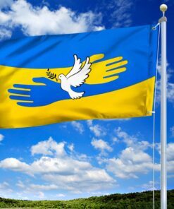 ukraine flag support ukraine peace dove ukrainian flag qtr62gf 2148