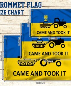 ukraine grommet flag came and took it tqn365gf 1118
