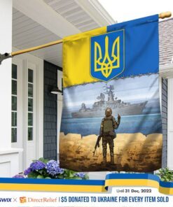 Ukraine Postage Stamp Flag Pride, Stand With Ukraine TQN79F