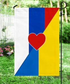 ukraine russia friendship flag qtr389f 3431