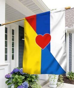 Ukraine Russia Friendship Flag QTR389F