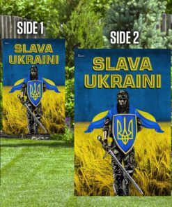 ukraine soldier flag slava ukraini bnn159f 3317