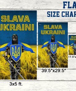 ukraine soldier flag slava ukraini bnn159f 3650