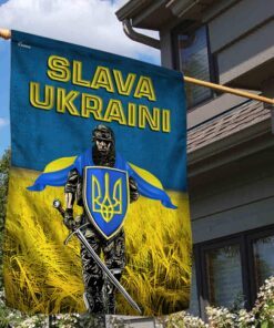 ukraine soldier flag slava ukraini bnn159f 6386