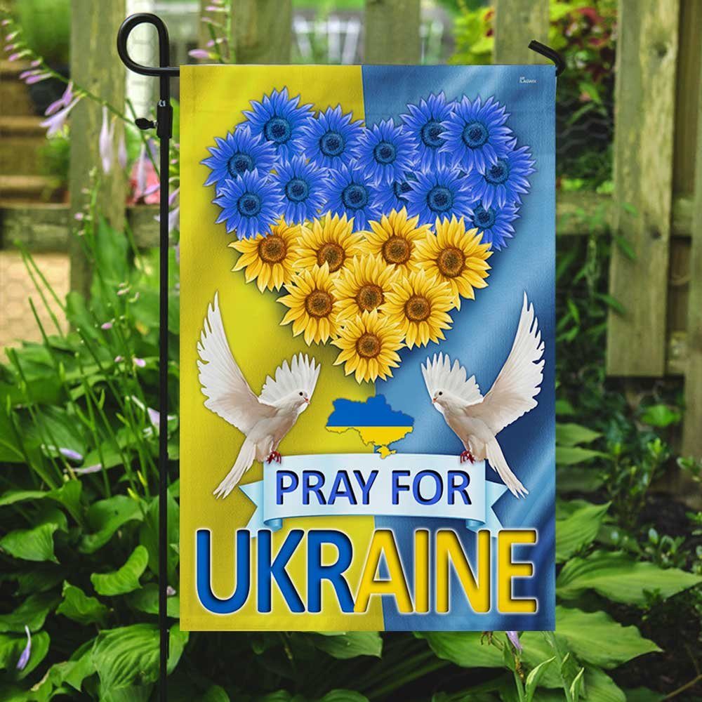 Ukraine Strong Stand With Ukraine Sunflower Flag Pray For Ukraine DBD3421F - Image 5
