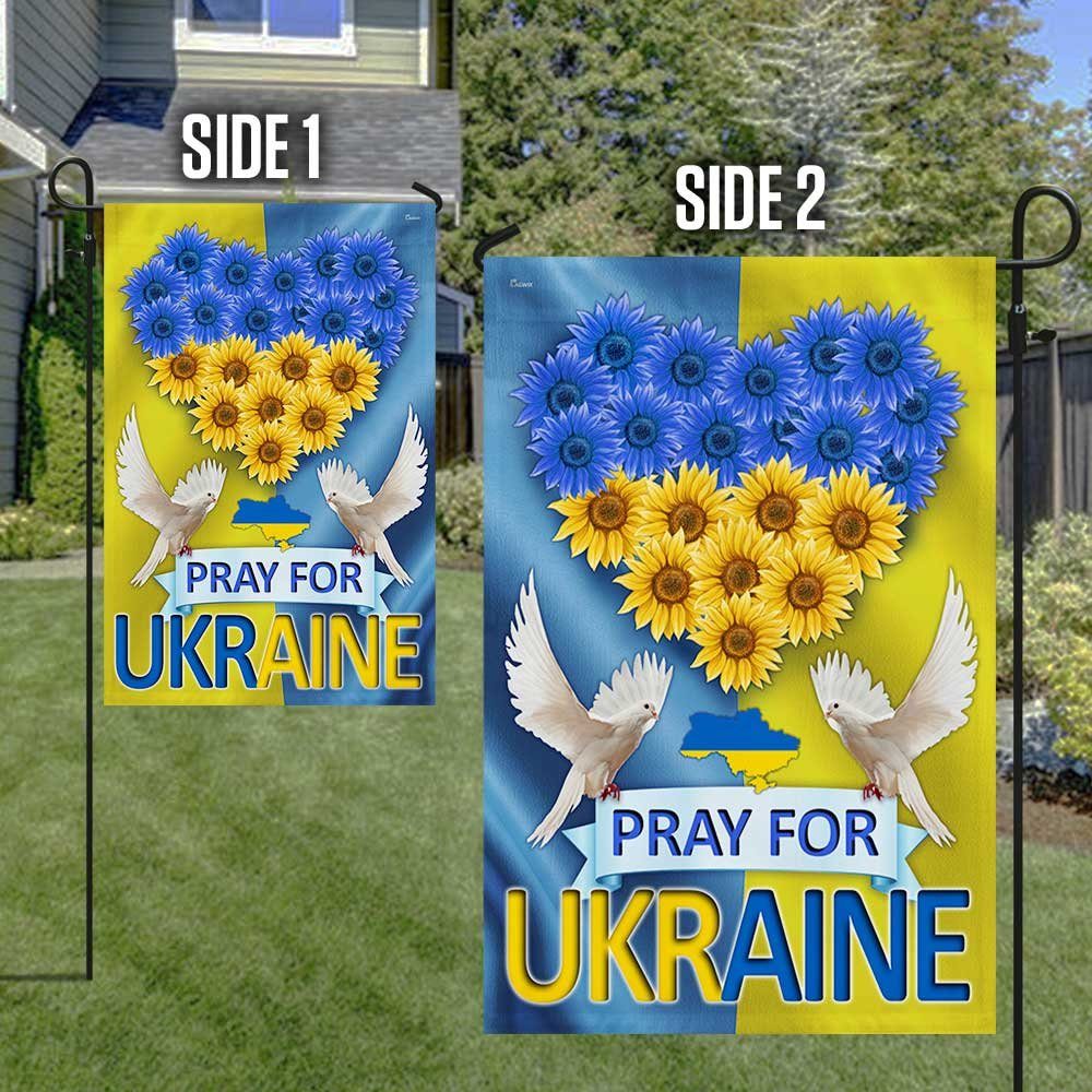 Ukraine Strong Stand With Ukraine Sunflower Flag Pray For Ukraine DBD3421F - Image 6