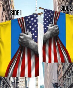 ukrainian american flag trl1941f 2400