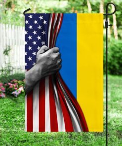 ukrainian american flag trl1941f 3697