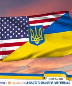 ukrainian flag american ukrainian grommet flag trl1871gfv1 1930