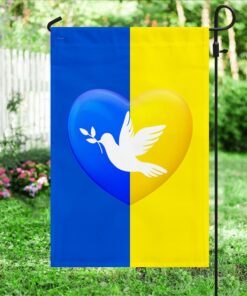 ukrainian flag peace ukraine dove flag qtr04f 1770