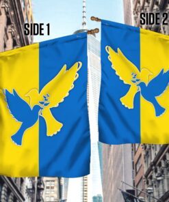 ukrainian flag peace ukraine dove flag trv1964f 3943