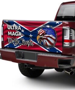 ultra maga truck tailgate decal sticker wrap we the people southern confederate flag tqn145tdv1 7484