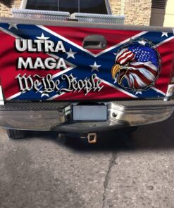 ultra maga truck tailgate decal sticker wrap we the people southern confederate flag tqn145tdv1 8582