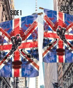 union jack flag ice hockey anl201f 2456