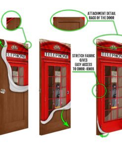 united kingdom red telephone box door cover lnt569d 1665