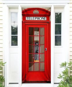 United Kingdom Red Telephone Box Door Cover LNT569D