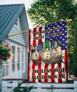 United States Military Flag Bless NNT212F