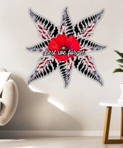 united states veteran metal sign lest we forget bnn21ms 7571