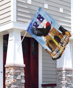 united we stand freedom is not free flag 2943