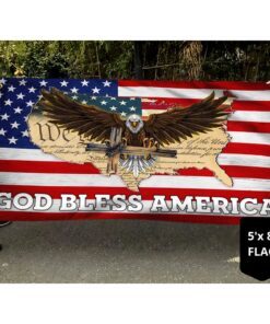 us patriot we the people grommet flag god bless america dhp3411gf 6060