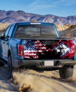 us state arkansas tailgate decal sticker wrap 3712