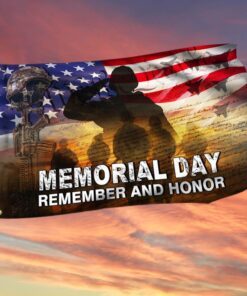 US Veteran American Memorial Day Grommet Flag TPT751GF