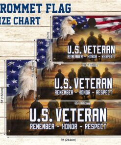 us veteran american memorial grommet flag tpt598gf 2338