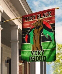Very Black Very Proud Flag