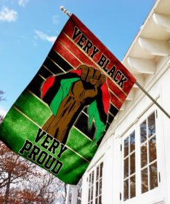 very black very proud flag 6794