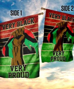 very black very proud flag 6901