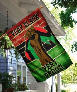 very black very proud flag 7360