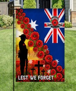 veteran, lest we forget, remembrance poppy australian flag tpt45f 2892