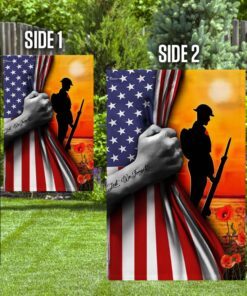 veteran. lest we forget flag 8523