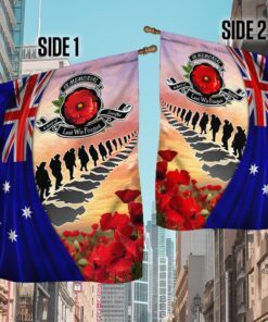 veteran australia flag lest we forget poppy flowers australian veteran flag mln194fv1 8168