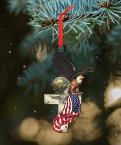 veteran custom shaped ornament freedom ntb337o 1347
