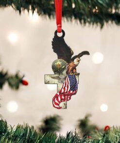 Veteran Custom - Shaped Ornament Freedom NTB337O