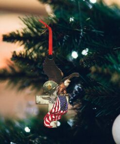 veteran custom shaped ornament freedom ntb337o 7664