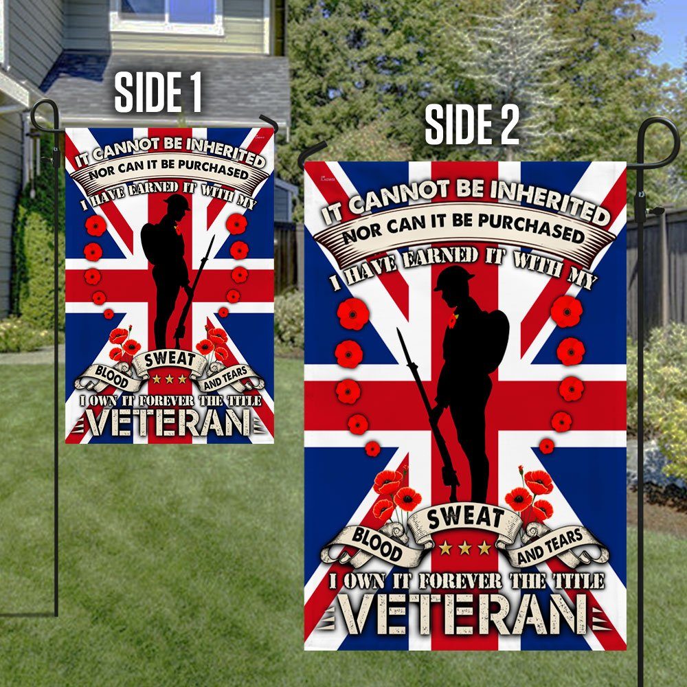 Veteran Flag I Have Earned It With My Blood, Sweat And Tears DDH2839Fv2 - Image 6