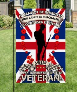 veteran flag i have earned it with my blood, sweat and tears ddh2839fv2 4969