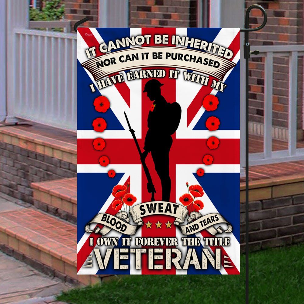 Veteran Flag I Have Earned It With My Blood, Sweat And Tears DDH2839Fv2 - Image 5