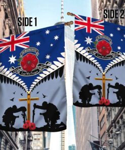 veteran flag lest we forget anl256fv2 6104