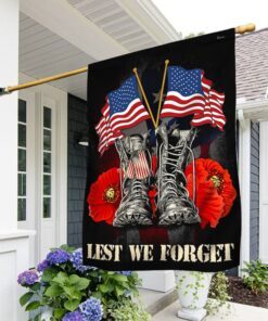 Veteran Flag Lest We Forget Flag TRL1268F