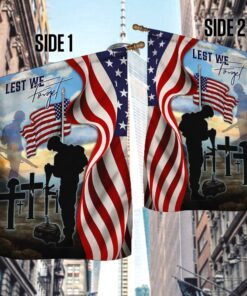 veteran flag lest we forget mlh2013f 4874