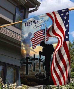 veteran flag lest we forget mlh2013f 8526