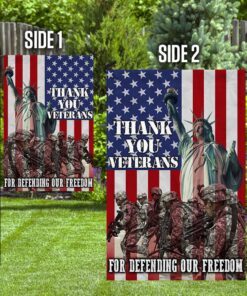 veteran flag thank you veterans for defending our freedom lha1790f 2449