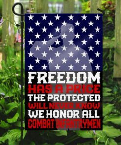 veteran flag we honor all combat infantrymen ant104f 5390