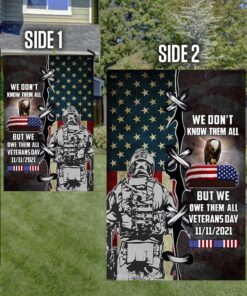 veteran flag we owe them all american soldier mlh1974f 7112