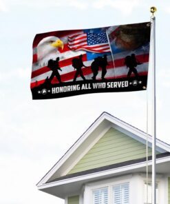 veteran grommet flag honoring all who served mlh1881gf 1998